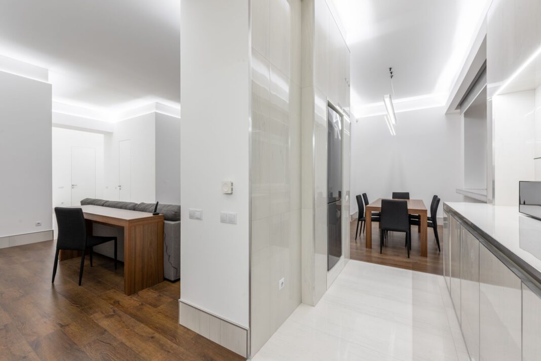 Açık Plan Salon-Yemek Alanı Düzeni Açık Plan Salon-Yemek Alanı Düzeni