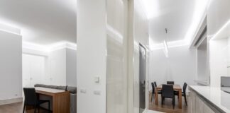 Açık Plan Salon-Yemek Alanı Düzeni Açık Plan Salon-Yemek Alanı Düzeni