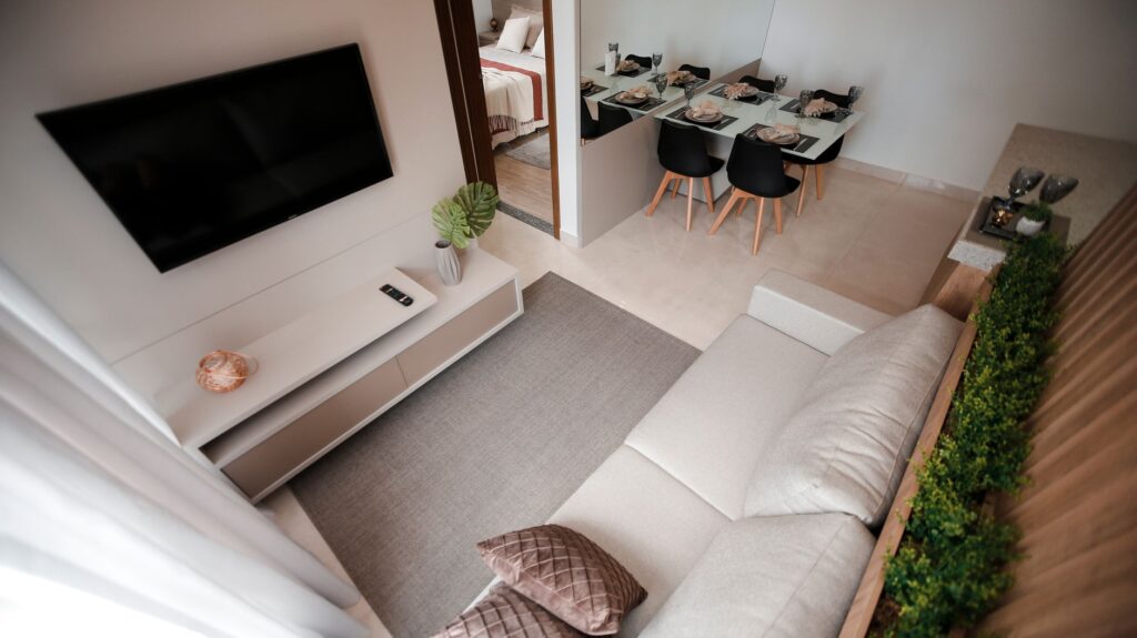 Açık Plan Salon-Yemek Alanı Düzeni