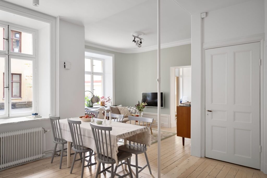 Açık Plan Salon-Yemek Alanı Düzeni