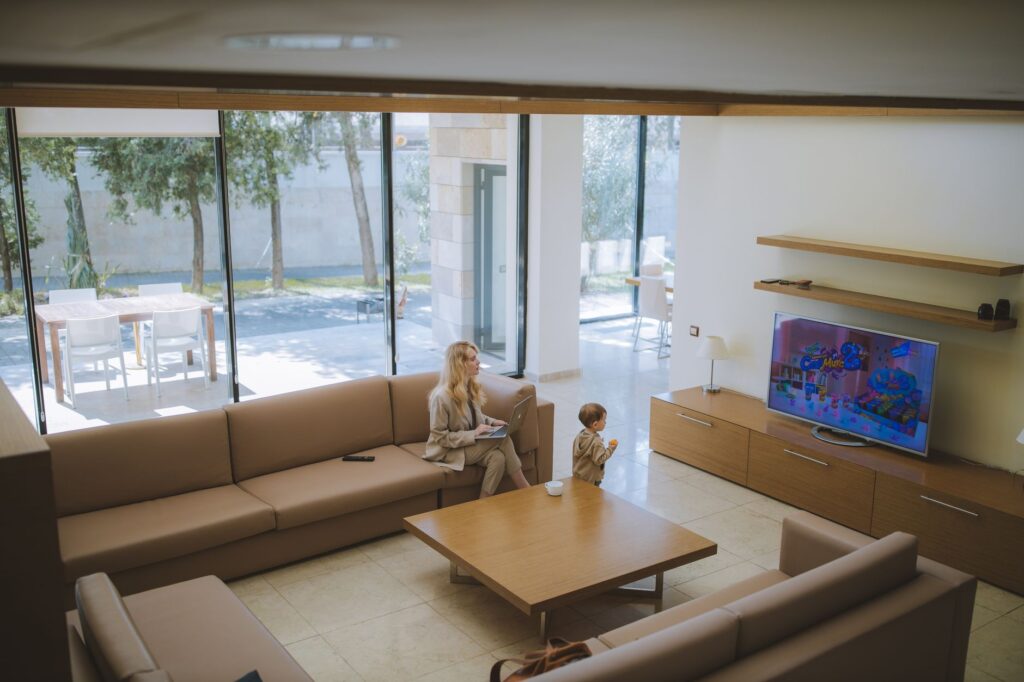 Çocuklu Aileler İçin Fonksiyonel Salon