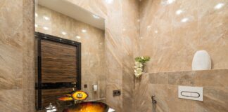 Doğal Taş ve Seramik ile Banyo Tasarımı Doğal Taş ve Seramik ile Banyo Tasarımı