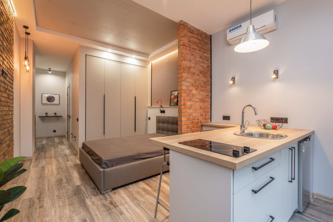Stüdyo Daire Tasarımı Vaka Çalışması: 38 m²'de Tam Donanımlı Bir Yaşam Stüdyo Daire Tasarımı Vaka Çalışması: 38 m²'de Tam Donanımlı Bir Yaşam
