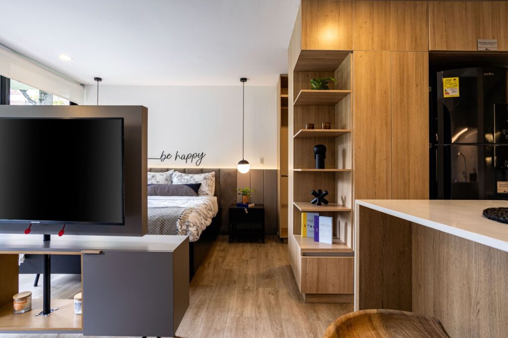 Stüdyo Daire Tasarımı Vaka Çalışması: 38 m²'de Tam Donanımlı Bir Yaşam
